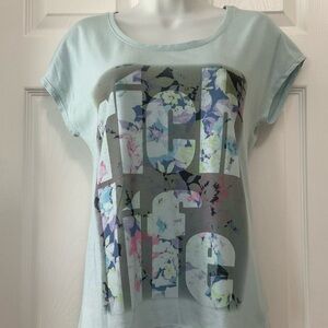 Loose Floral Graphic Top